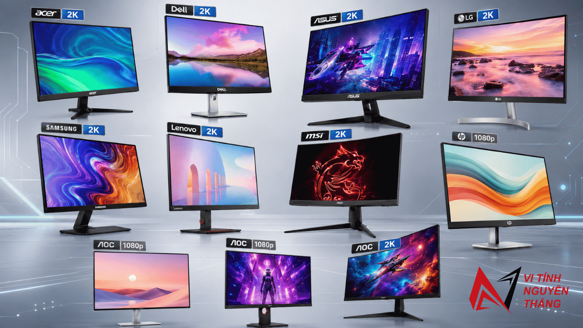 Hướng dẫn chọn nên mua màn hình gaming 1080p hay 2K theo nhu cầu chơi game