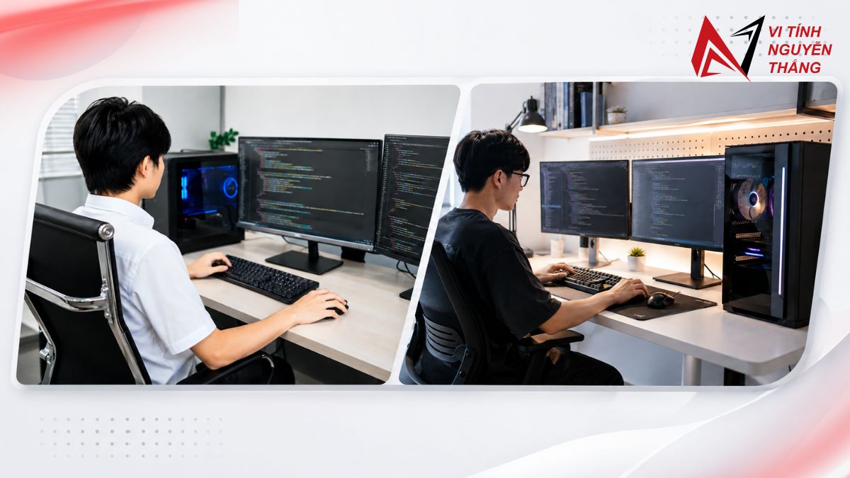 Cấu hình PC chạy Photoshop Illustrator cho sinh viên thiết kế