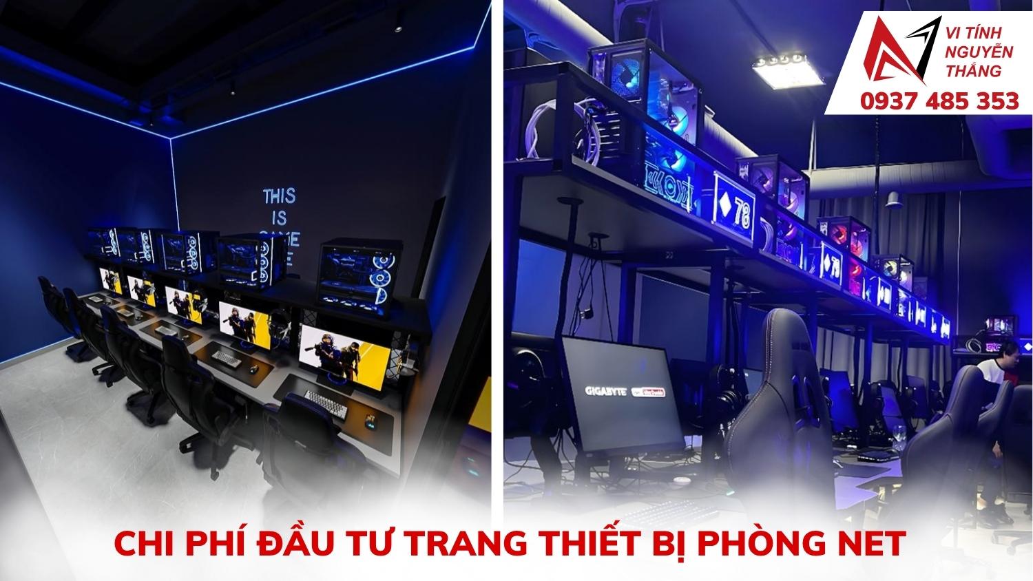 Dãy máy phòng net hoạt động ổn định sau khi bảo trì định kỳ