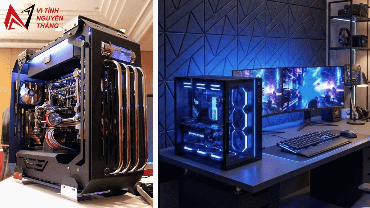 Kỹ thuật viên Vi tính Nguyễn Thắng tư vấn và lắp đặt PC cho sinh viên IT tại Đồng Nai