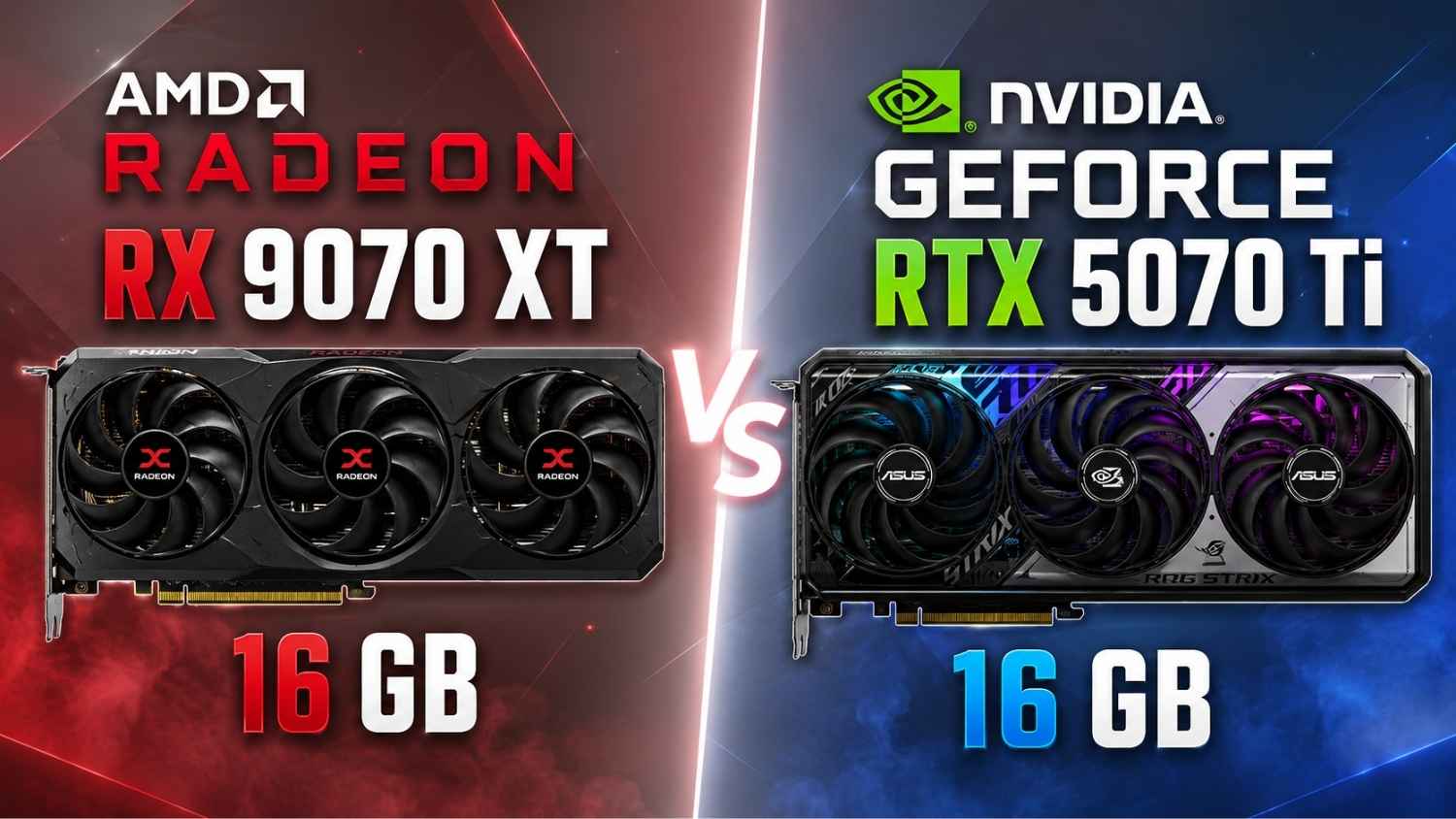 Hiệu năng gaming 1440p RX 9070 và RTX 5070