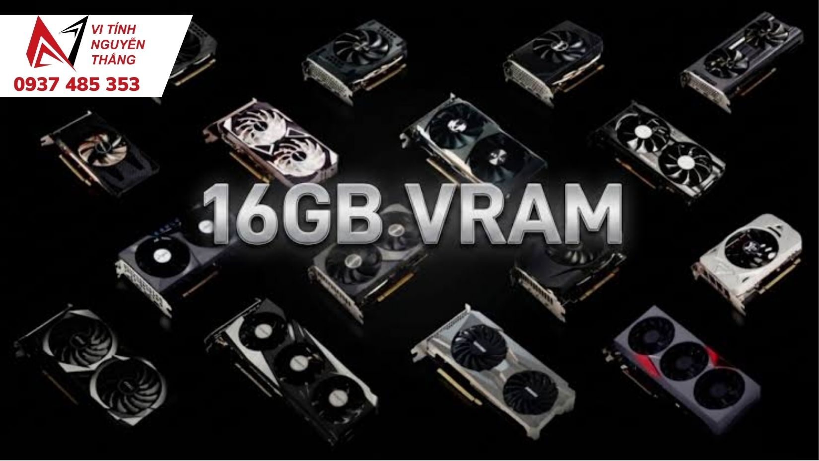 Card đồ họa 16GB VRAM cho gaming 4K và dựng hình 3D