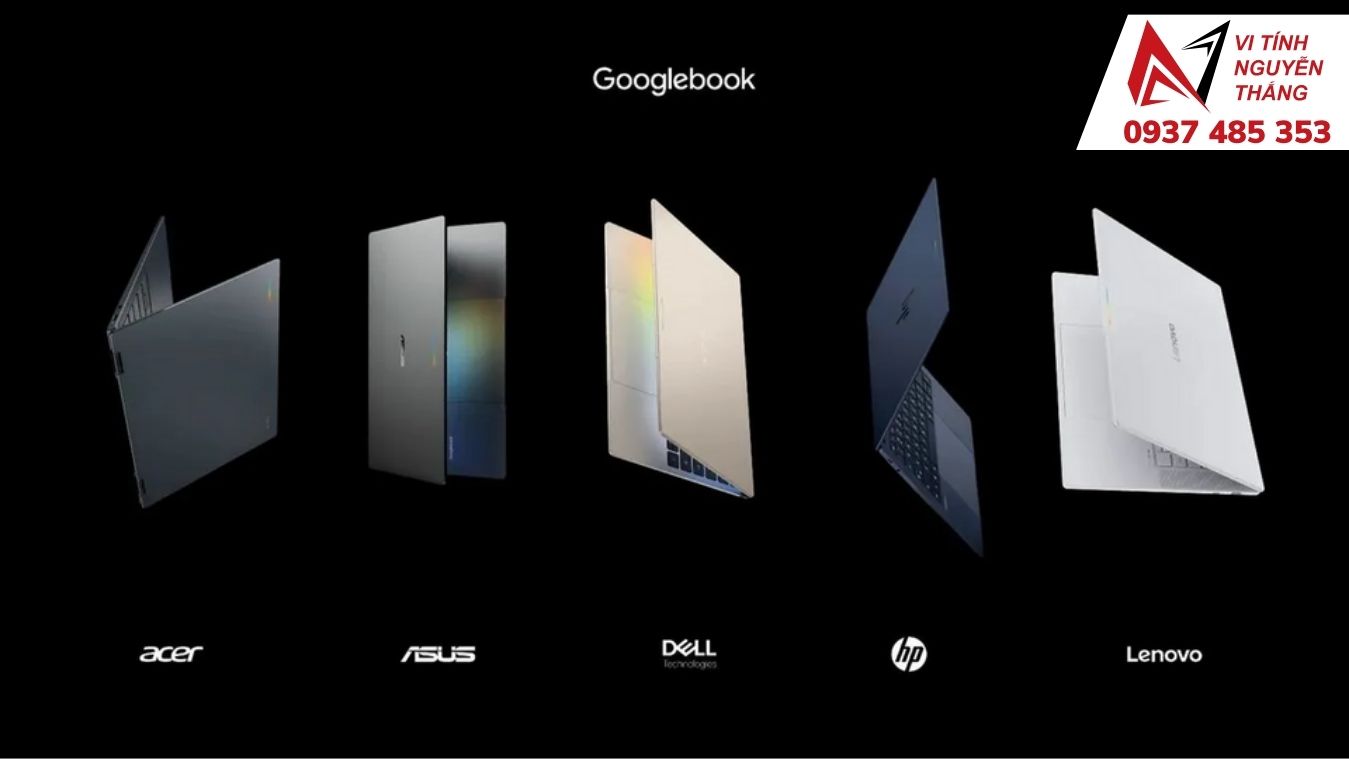 Cấu hình laptop Googlebook từ Dell, HP, Asus, Acer và Lenovo