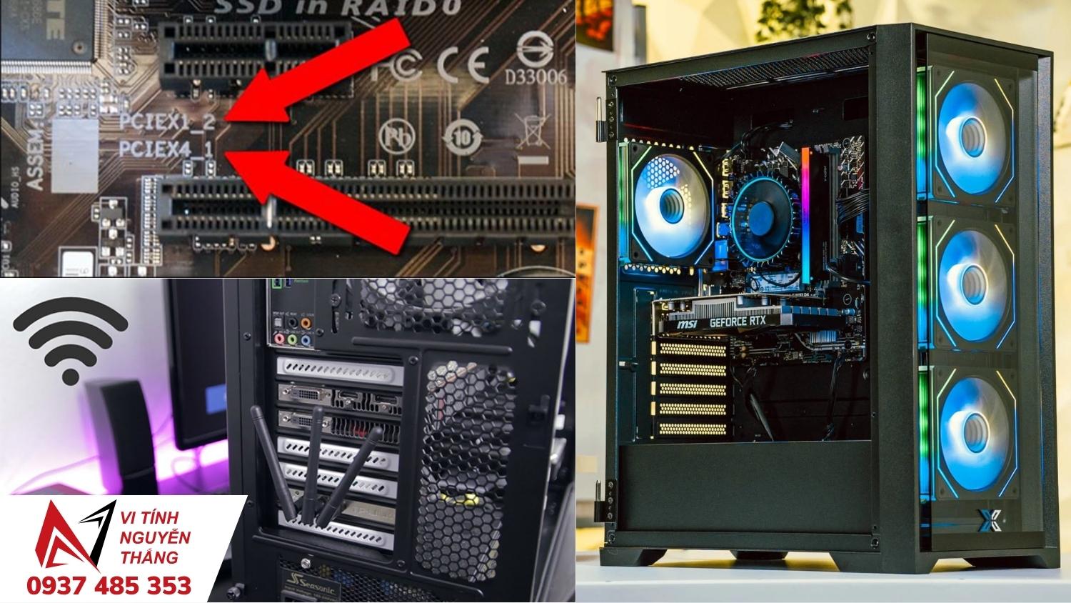 Card wifi PCIe và USB wifi dùng cho máy tính để bàn