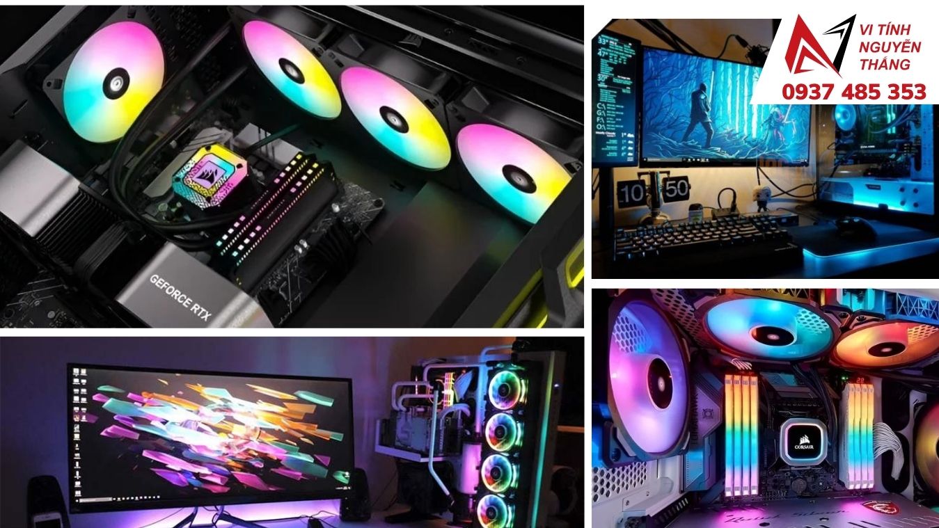 Test game và đo nhiệt độ cho PC chơi game AAA trước khi bàn giao
