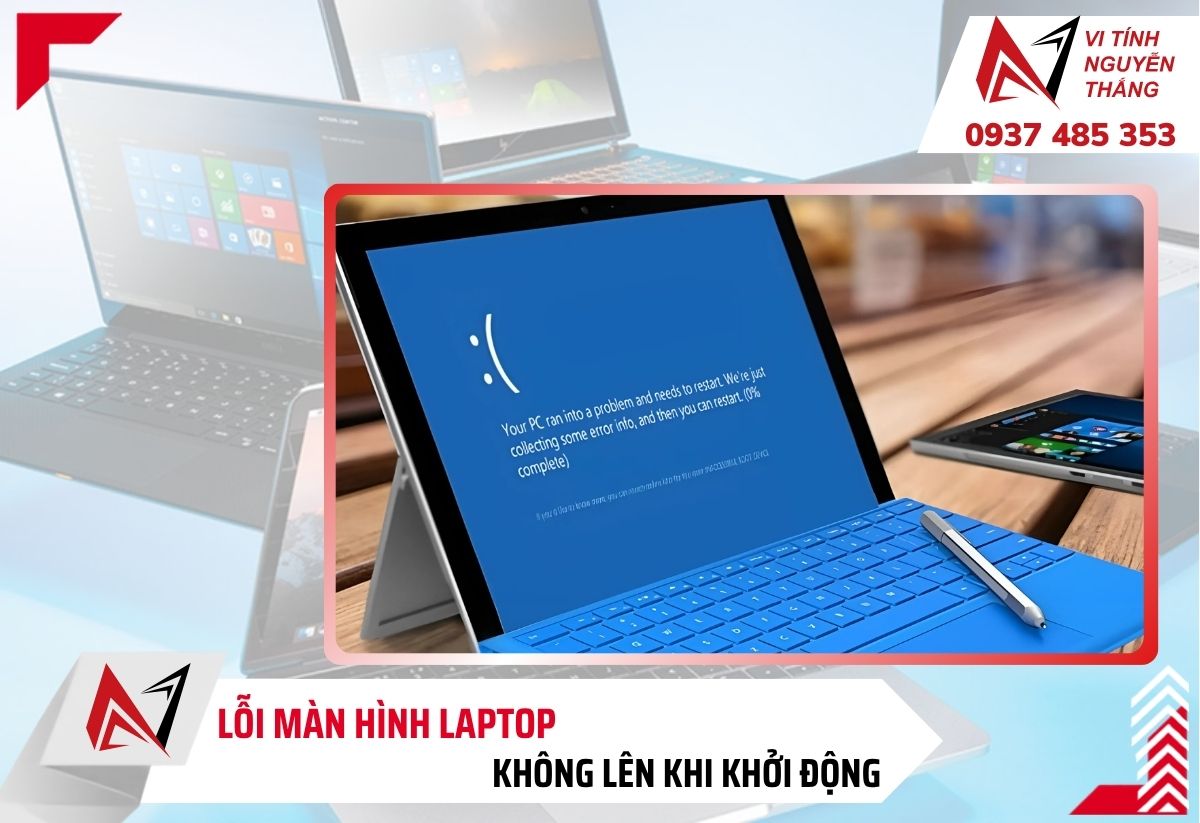 lỗi màn hình laptop không lên nguồn