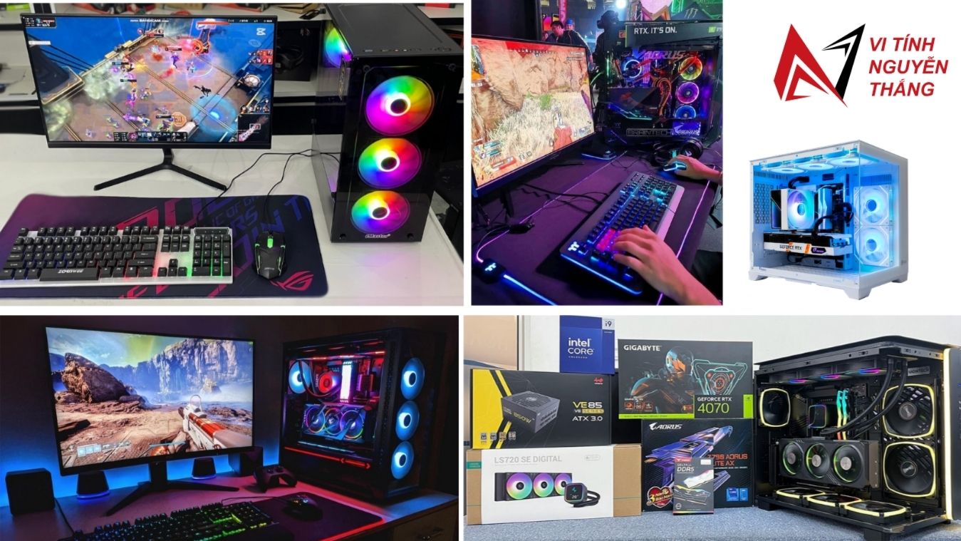 Bộ PC chơi game AAA lắp ráp tại Vi Tính Nguyễn Thắng Đồng Nai