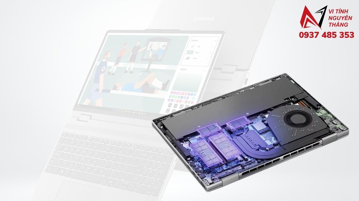Thời lượng pin Lenovo IdeaPad 5 2-in-1 15IWC11 khi phát video và làm việc văn phòng