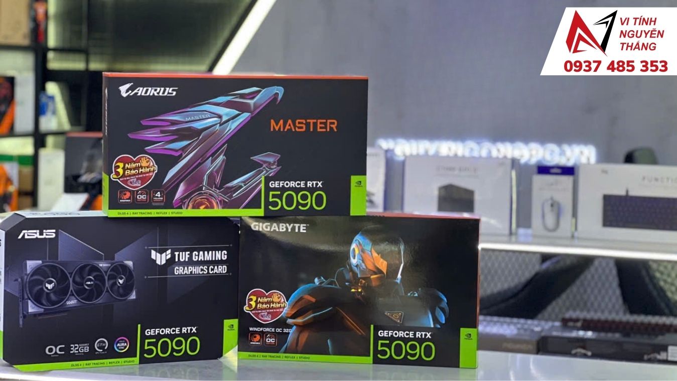 Card màn hình RTX 5090 32GB GDDR7 kiến trúc Blackwell