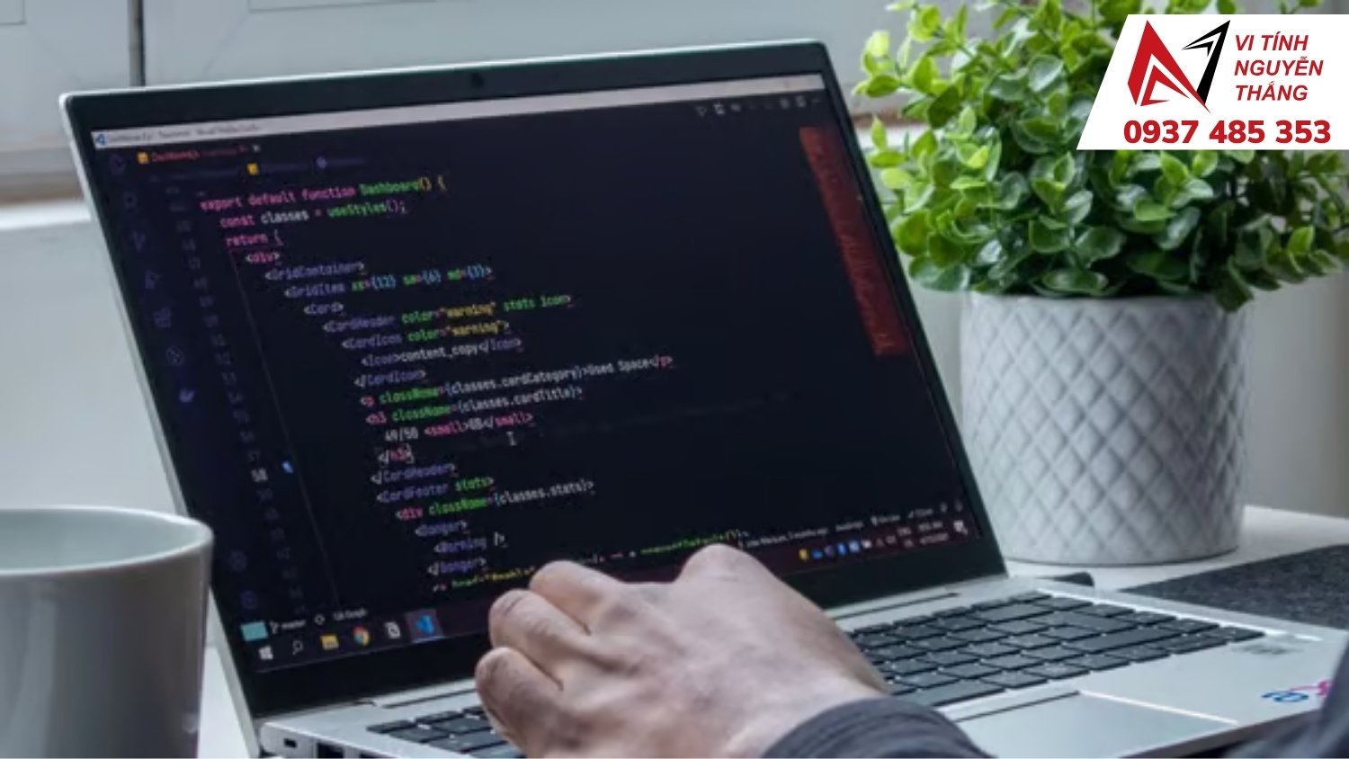 Sơ đồ cấu hình laptop lập trình cho web, mobile, AI và game dev