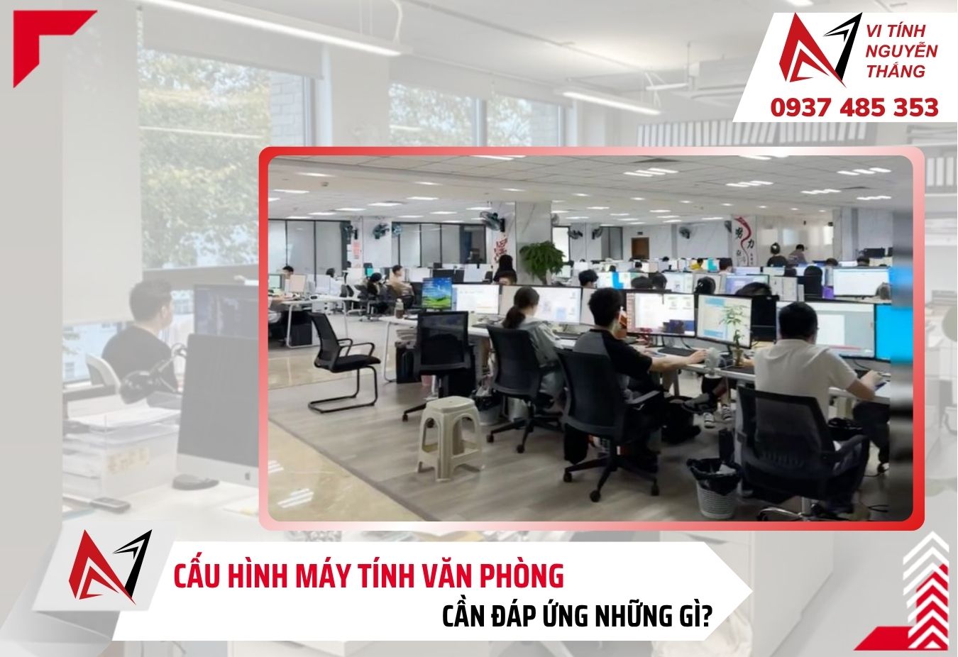 Cấu hình máy tính văn phòng 2026 tại Vi tính Nguyễn Thắng