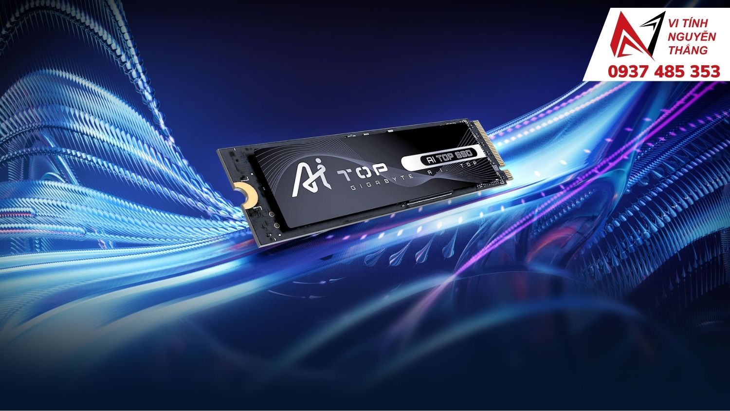 Ổ SSD GIGABYTE AI TOP 100E 320GB dùng cho tác vụ offloading AI