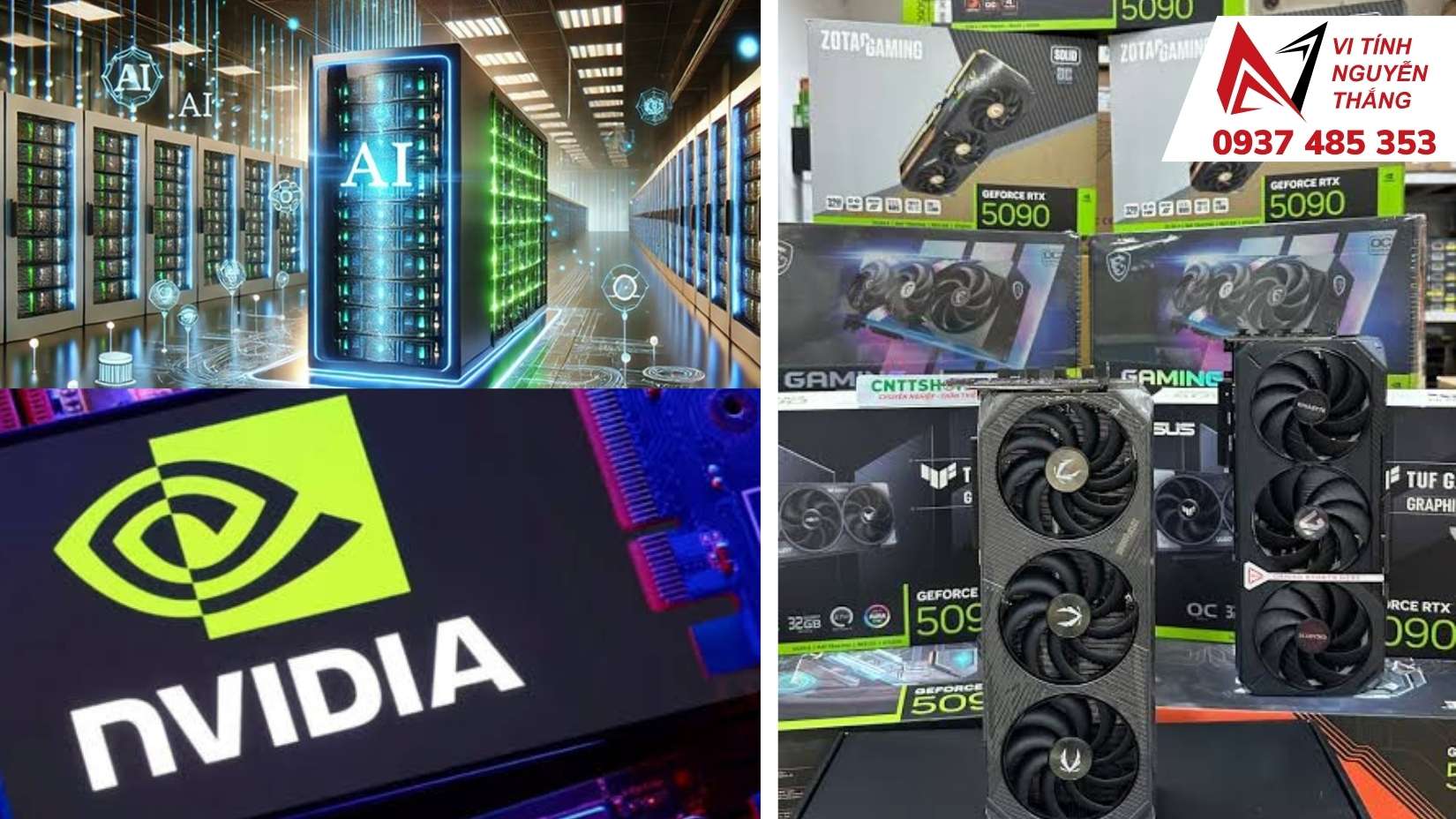 Vì sao NVIDIA bị cho là ưu tiên chip AI hơn RTX 5090?