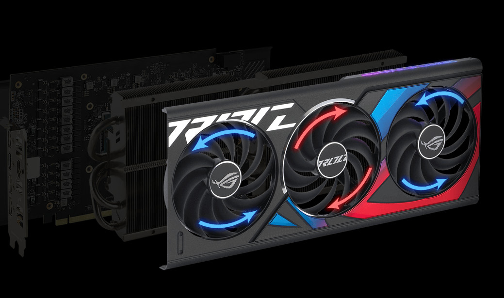 VGA ASUS ROG STRIX GEFORCE RTX 4070 TI 12GB GDDR6X -  vi tính nguyễn thắng