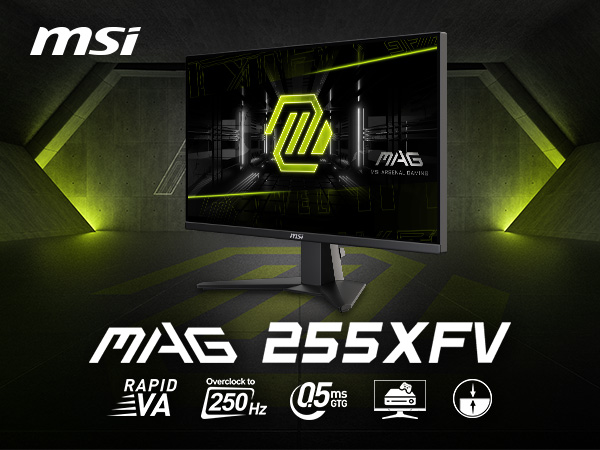 màn msi mag 255xfv