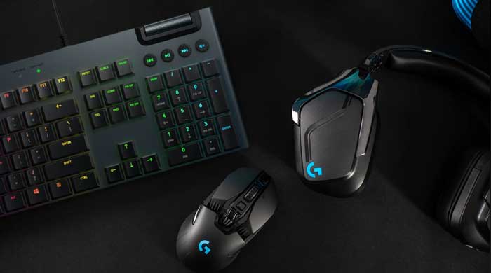 Bàn Phím Cơ Logitech G813 GL Clicky Lightsync RGB (Đen)