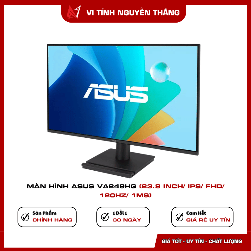 Màn hình ASUS VA249HG tấm nền IPS góc nhìn rộng