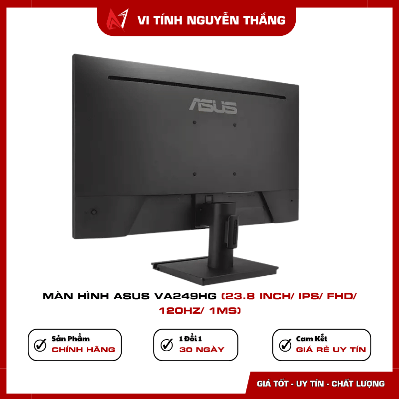 Màn hình ASUS VA249HG Eye Care chống nhấp nháy