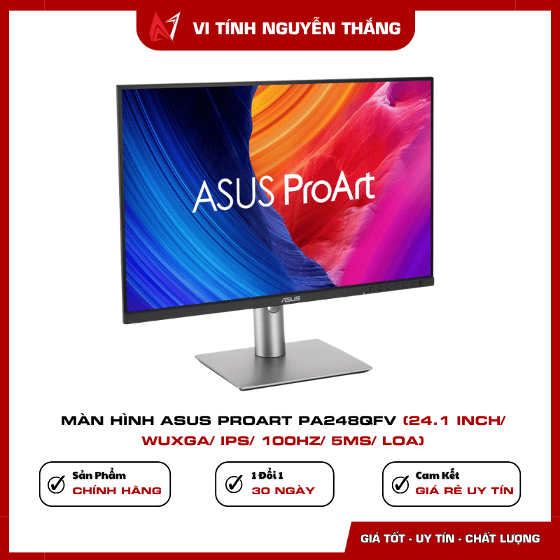 ASUS ProArt PA248QFV tấm nền IPS màu sắc chính xác