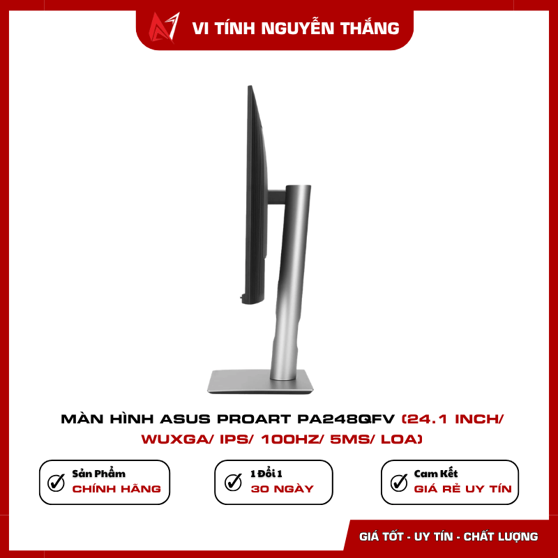 ASUS ProArt PA248QFV cổng kết nối HDMI DisplayPort USB Hub