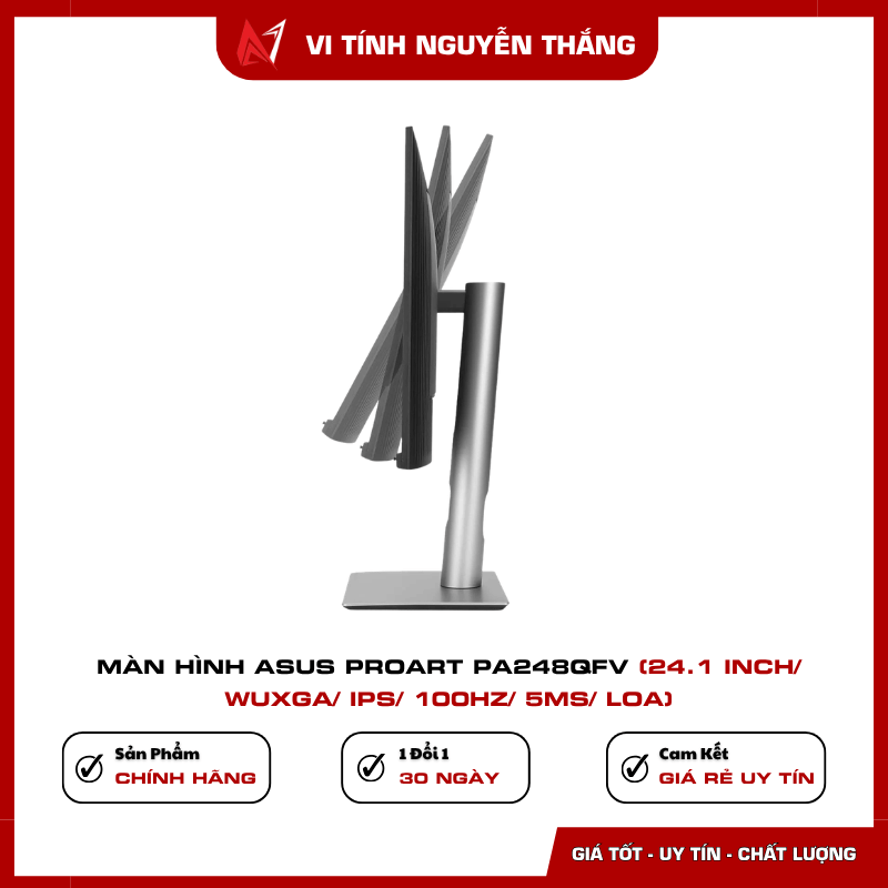 Màn hình ASUS ProArt PA248QFV thiết kế công thái học