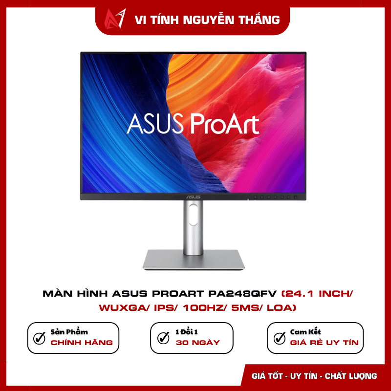 Màn hình ASUS ProArt PA248QFV 24.1 inch WUXGA IPS