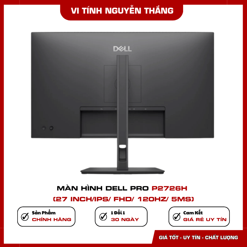 Cổng kết nối HDMI DisplayPort USB trên Dell Pro P2726H