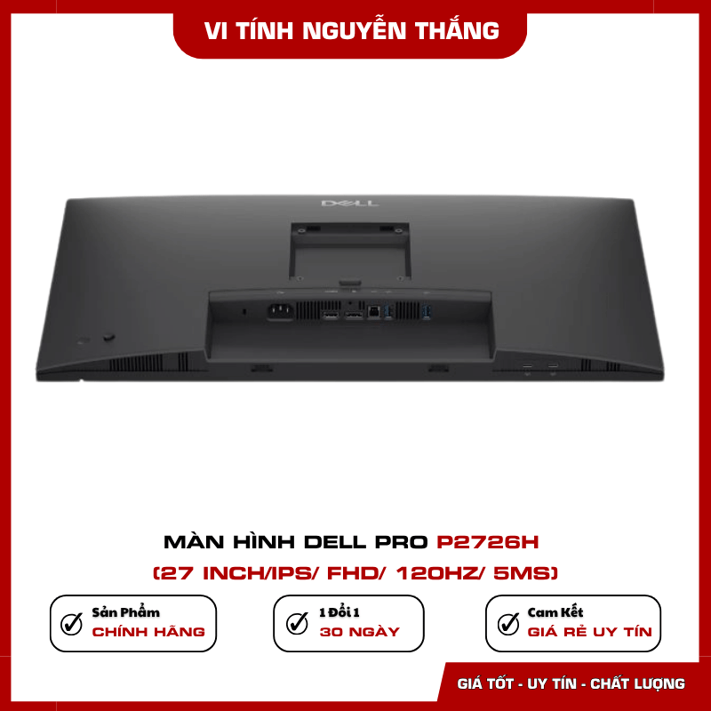 Khả năng hiển thị màu của màn hình Dell P2726H