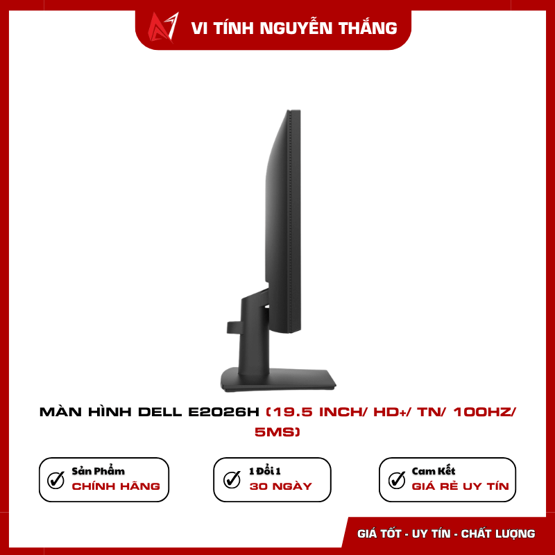 Màn hình Dell E2026H 100Hz 5ms cho thao tác mượt mà