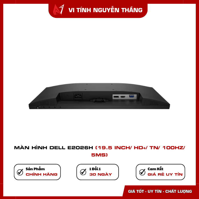 Màn hình Dell E2026H có cổng HDMI DisplayPort VGA