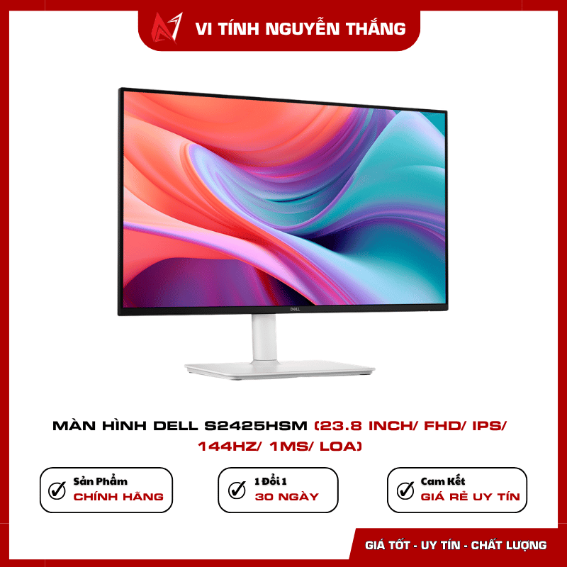Dell S2425HSM tấm nền IPS màu sắc rõ nét