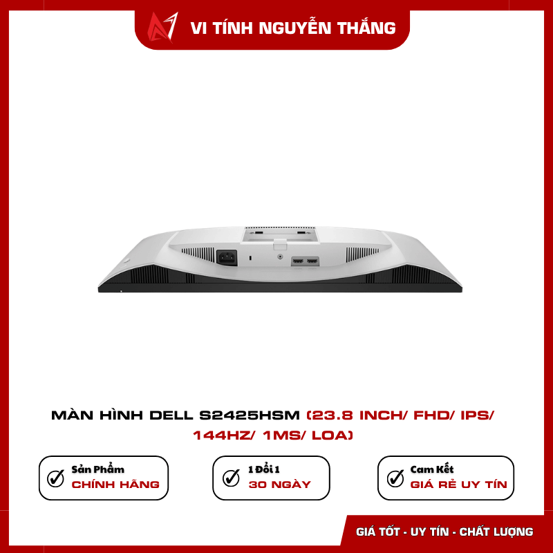 Màn hình Dell S2425HSM chân đế điều chỉnh linh hoạt