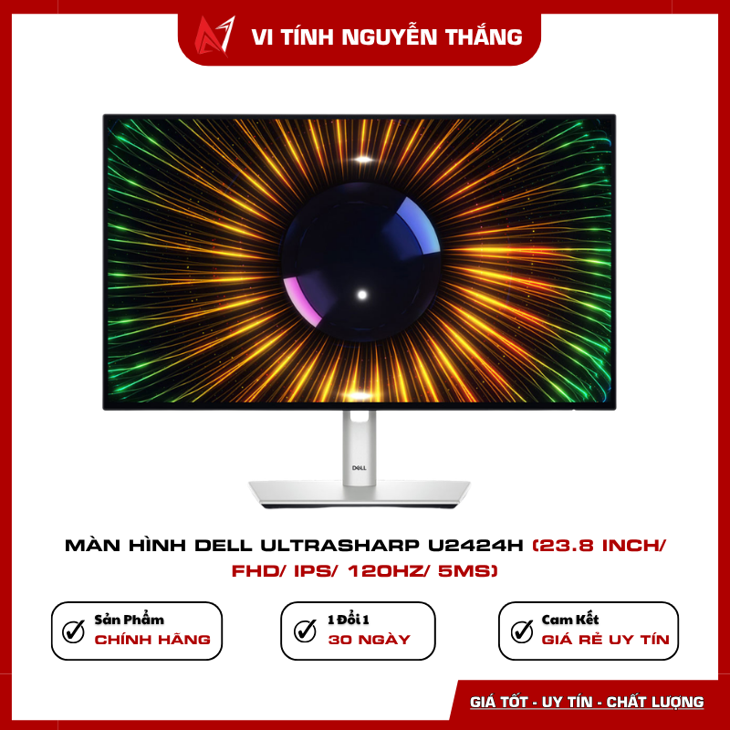 Màn hình Dell UltraSharp U2424H 23.8 inch IPS 120Hz