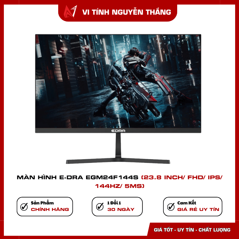 Màn hình E-Dra EGM24F144S tấm nền IPS