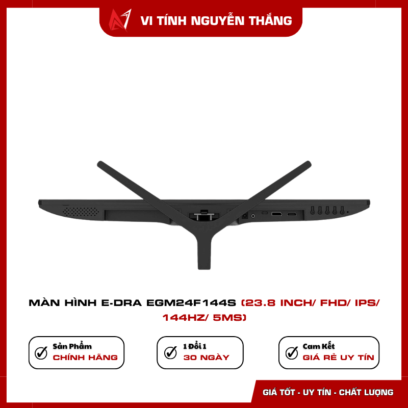 Màn hình E-Dra EGM24F144S kết nối HDMI VGA
