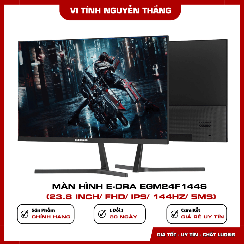 Màn hình E-Dra EGM24F144S IPS 23.8 inch
