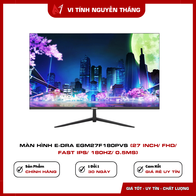 Màn hình E-Dra EGM27F180PVS 27 inch FHD Fast IPS 180Hz