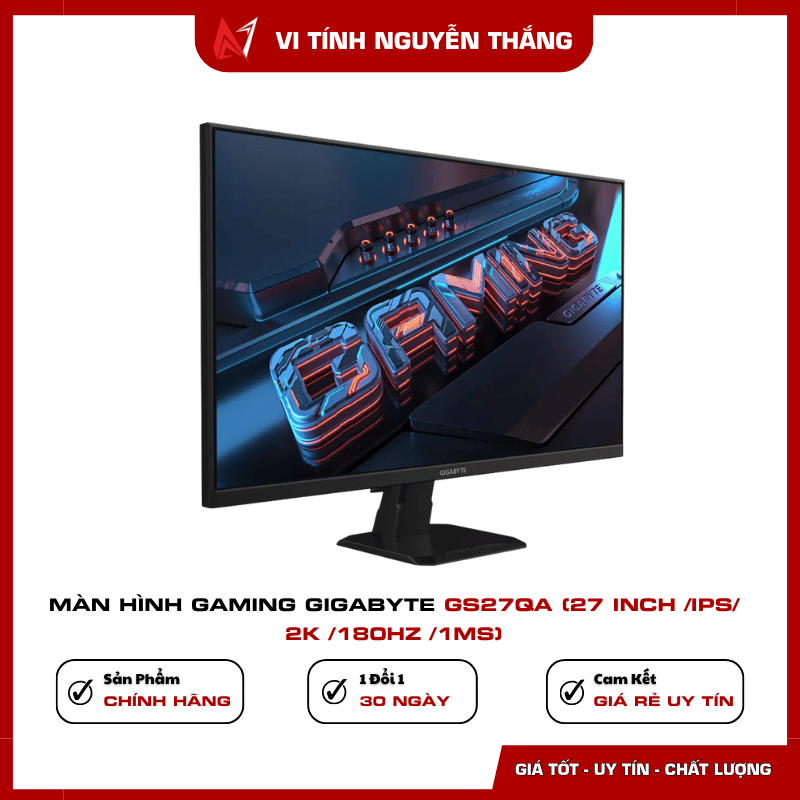 Màn hình GIGABYTE GS27QA tấm nền SS IPS 110 phần trăm sRGB