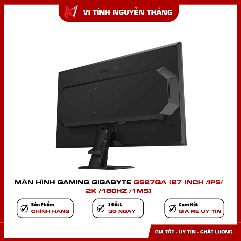 Cổng kết nối màn hình Gaming GIGABYTE GS27QA HDMI DisplayPort