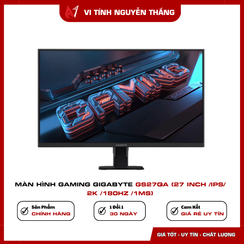 Màn hình Gaming GIGABYTE GS27QA 27 inch 2K QHD