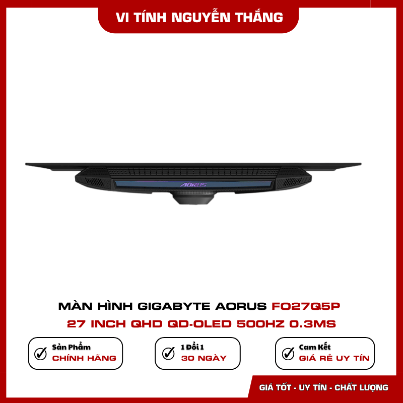 Cổng kết nối DisplayPort 2.1 trên Gigabyte AORUS FO27Q5P