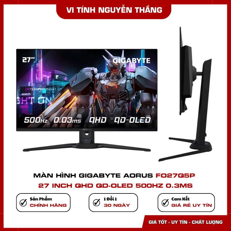 Màn hình Gigabyte AORUS FO27Q5P 27 inch QHD QD-OLED