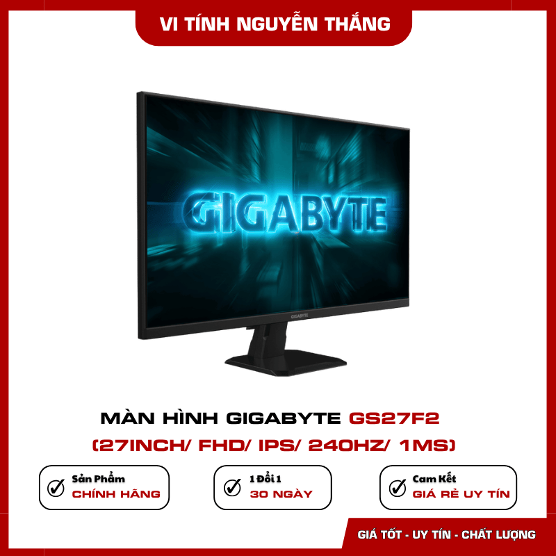 Tấm nền Super Speed IPS của màn hình Gigabyte GS27F2