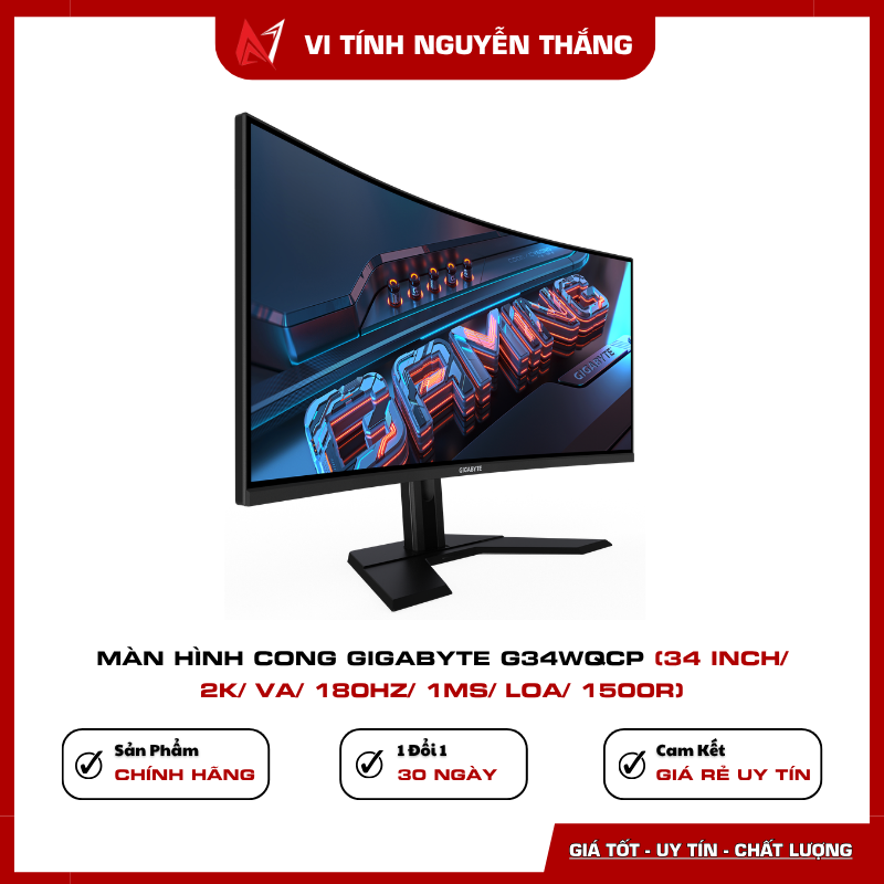 Màn hình Gigabyte G34WQCP 2K ultrawide
