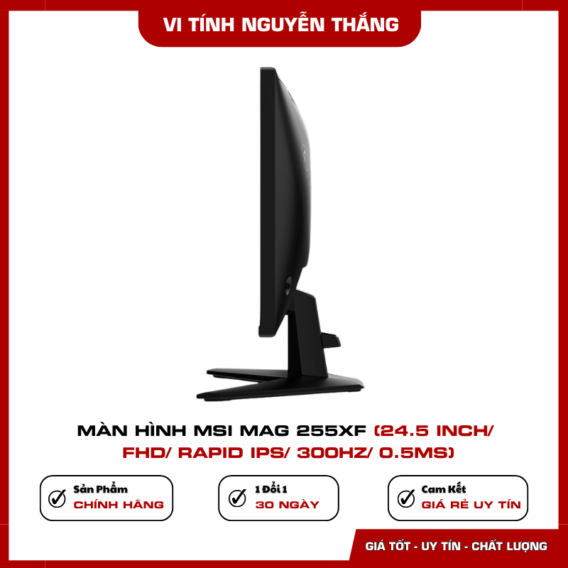 Cổng kết nối màn hình MSI MAG 255XF