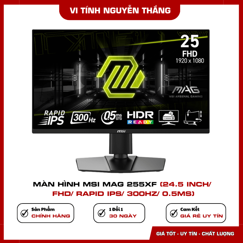 Màn hình MSI MAG 255XF 300Hz