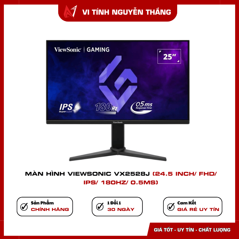 Màn hình ViewSonic VX2528J 24.5 inch Full HD IPS