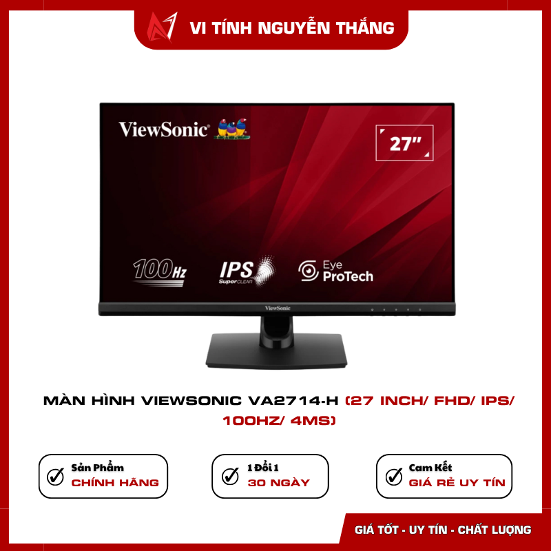 Màn hình ViewSonic VA2714-H 27 inch FHD IPS 100Hz