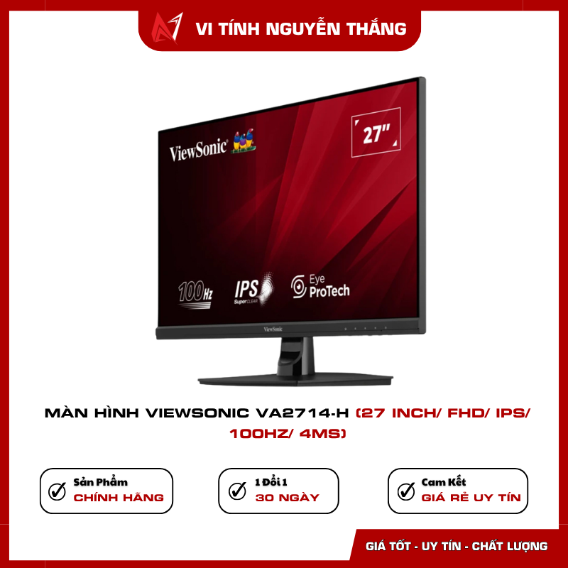 ViewSonic VA2714-H tấm nền SuperClear IPS Full HD