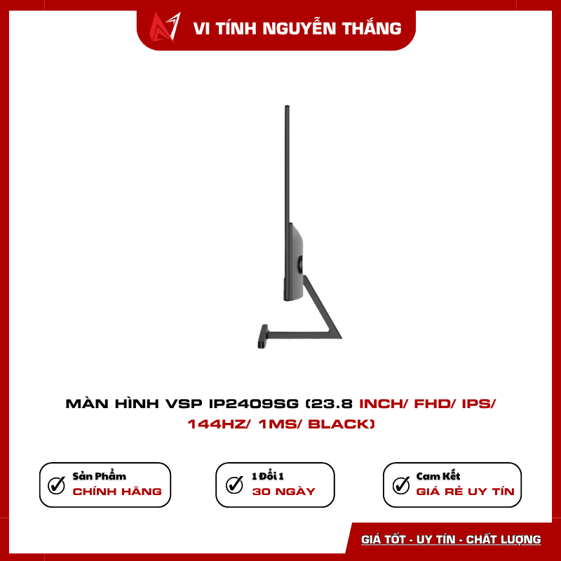 Màn hình VSP IP2409SG phản hồi 1ms OD HDR FreeSync